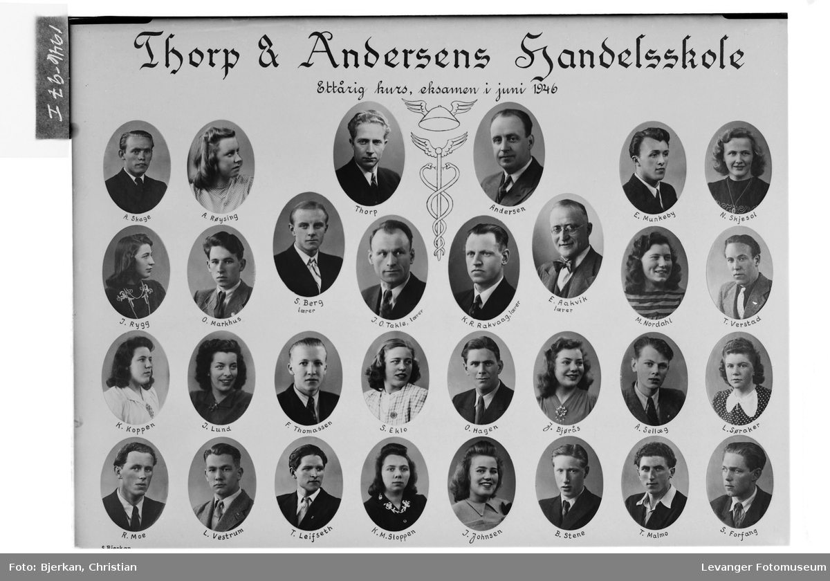 Thorp & Andersens Handelsskole, 1946