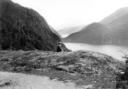 Bandak fra Eidsborgkleivene. Tatt i forbindelse med Kristian