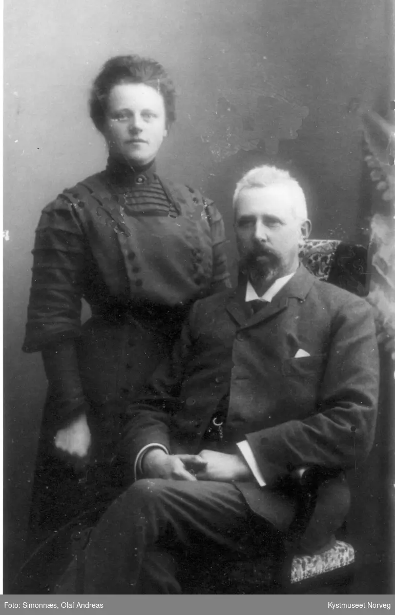 Martha Fredrikke Husberg Pharo og Karl Immanuel Nilsen Pharo