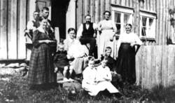 Fra venstre: Jørgen Gravseth, August Binderø og Oldine Binde