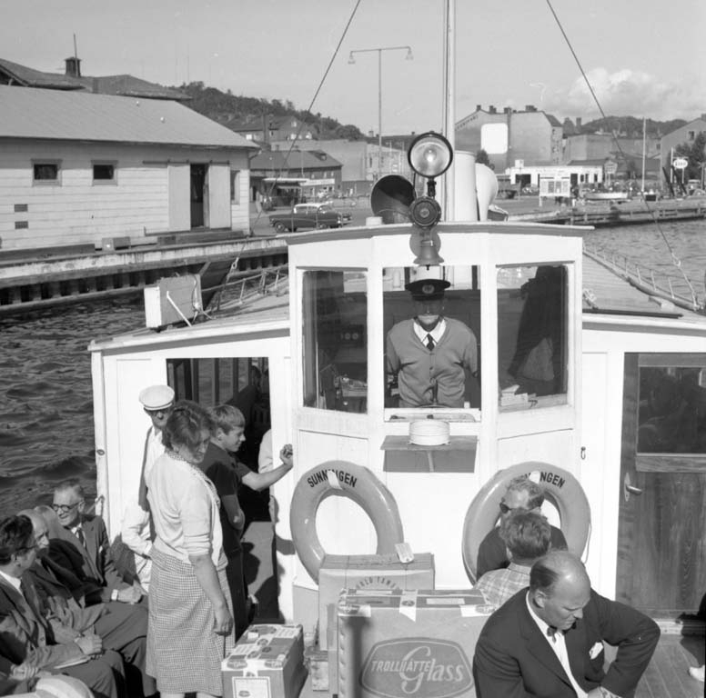 Enligt notering: "Båtreportage Byfjorden Juli -60".