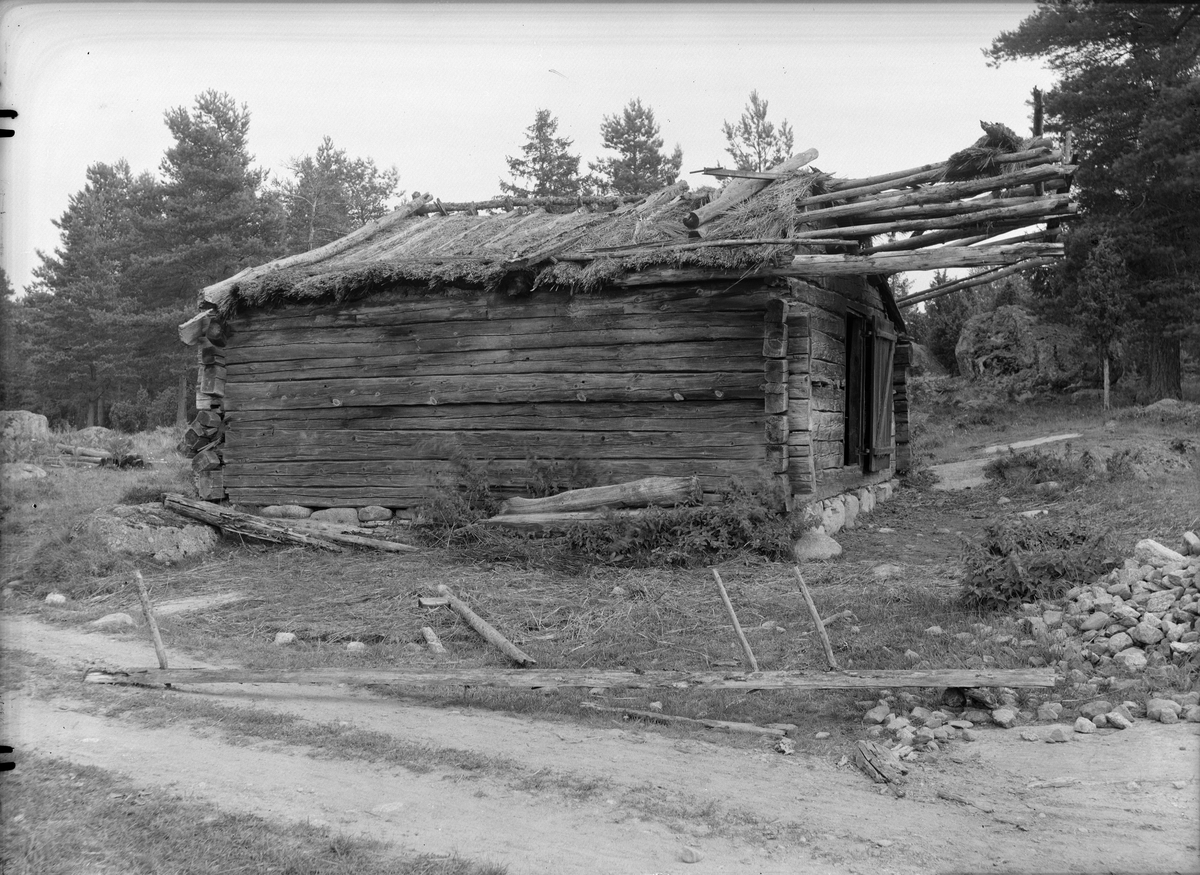 Bastu - J Noaksson, Vagn, Edsbro socken, Uppland 1936