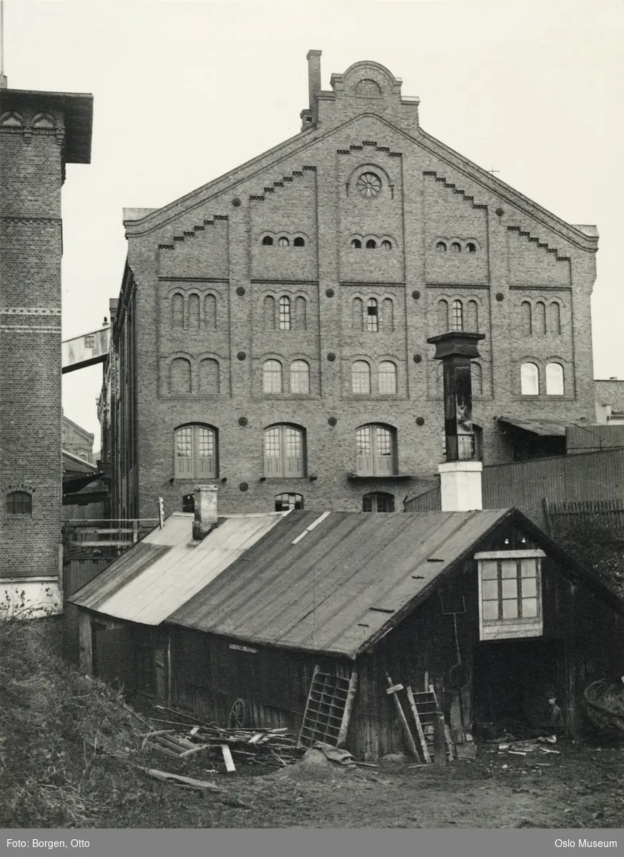 Bjølsen Valsemølle, fabrikkbygning