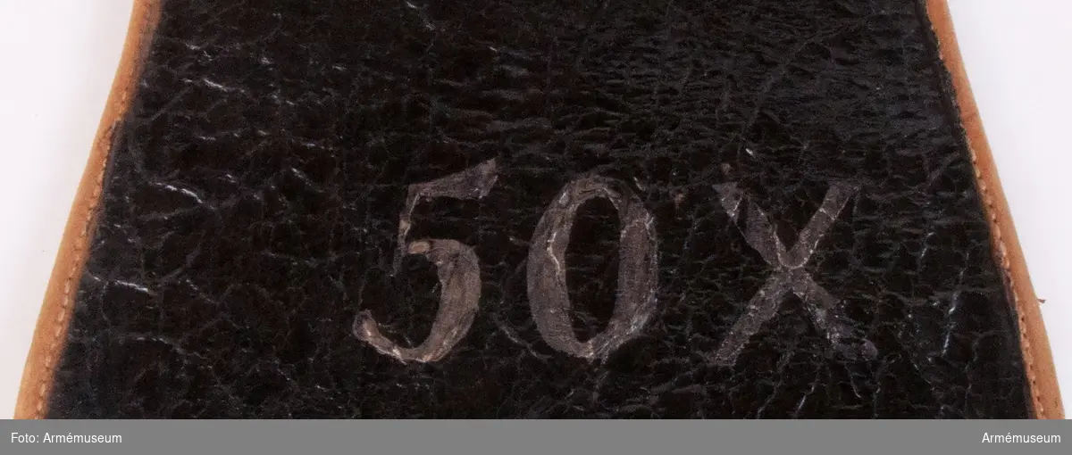 Grupp C.
Märkt på insidan med: "50 X".