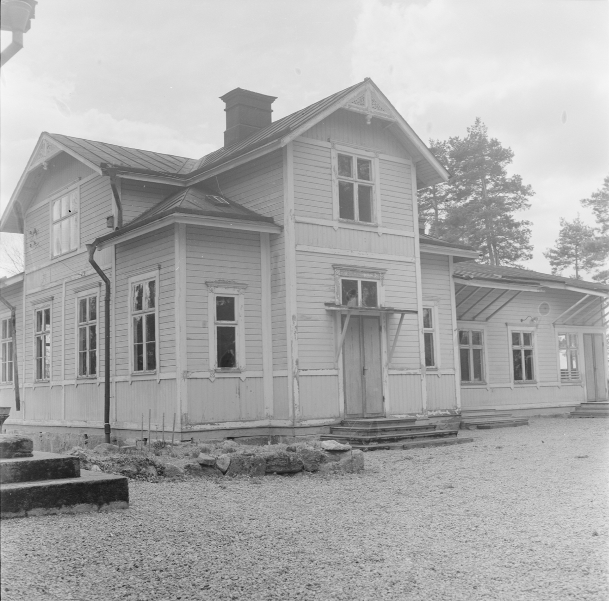 Amnö skola, Veckholm socken, Uppland 1962