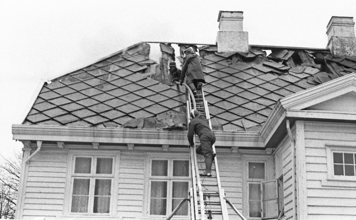 Brann - Benfeldt sitt hus.
