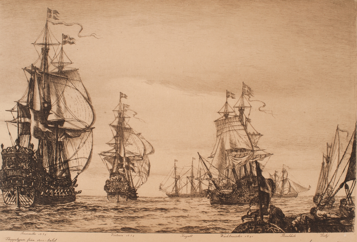 Skeppstyper från 1600-talet