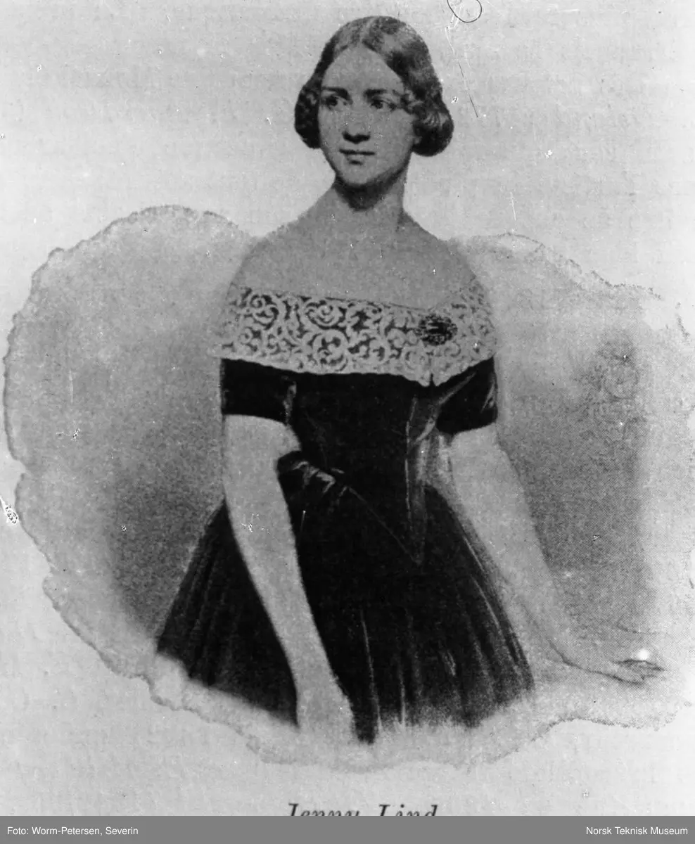 Sverige, Svenske Portretter La Suede, 393 Jenny Lind Norsk Teknisk