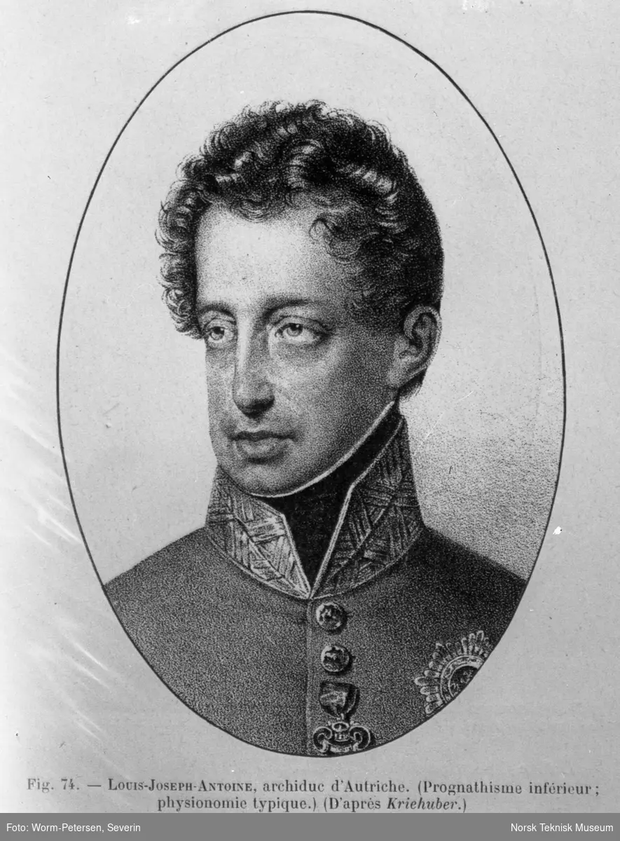 Portrett av Ludwig-Joseph-Anthon, prins av Østerrike