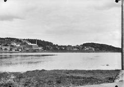 Sandefjord: Verven/Huvik i retning mot Preståsen til venstre