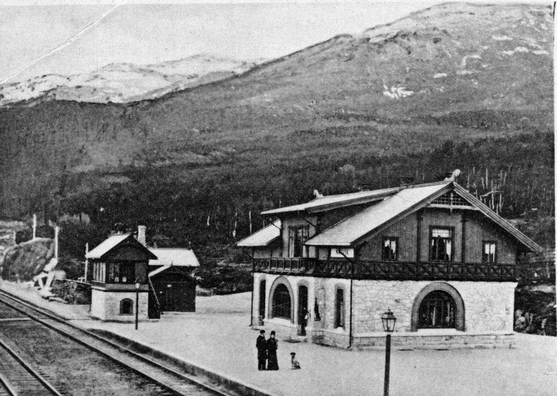 Narvik stasjon. Stasjonsbygningen, Ofotbanen.