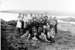 Hemsedal Kristelege Ungdomslag på tur til Liasethovda i 1942