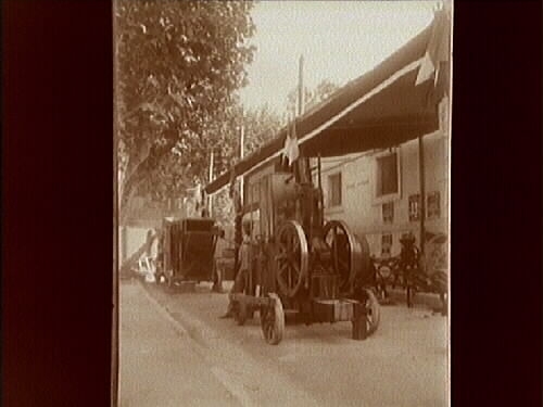Frankrike/Italien.
Jordbruksmaskiner, utställning.
20/9 - 15/10 1910.