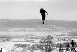 Hopprenn i Gamle Lysgårdsbakken.