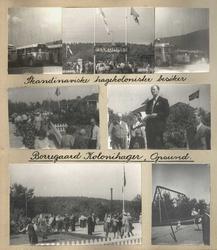 Bilder fra fotoalbum (23 x 25 cm) Nordisk kolonihagekongress