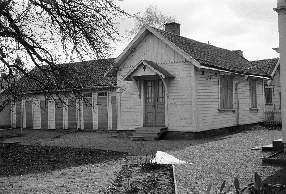 Ett hus vid Trädgårdsgatan i Huskvarna.