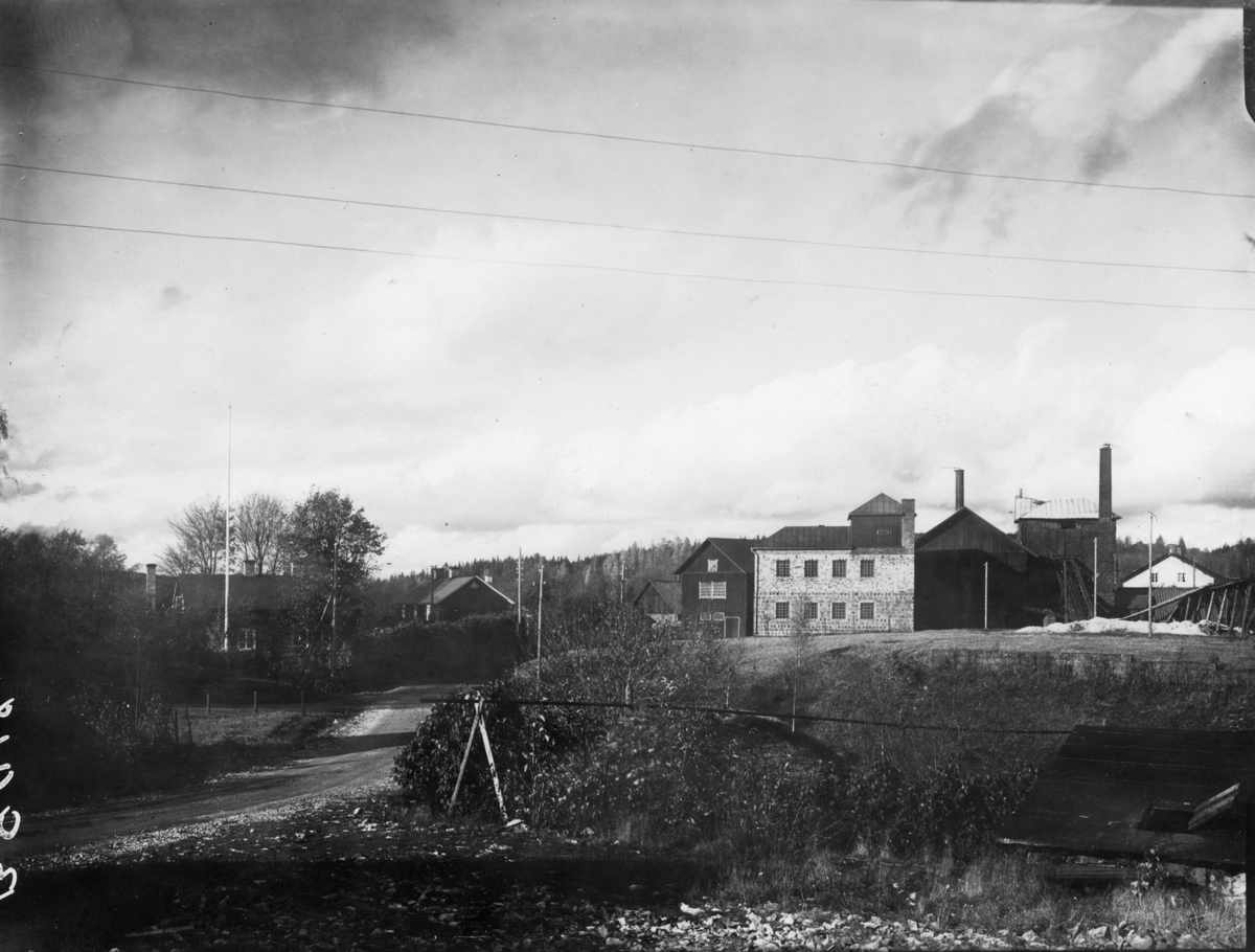Långbanshyttan vid Långbans gruvor, 1927.