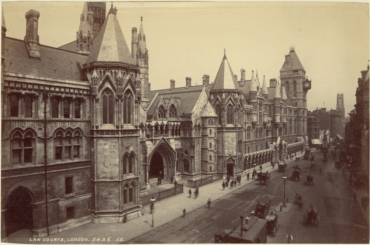 Law Court, London, 1886.