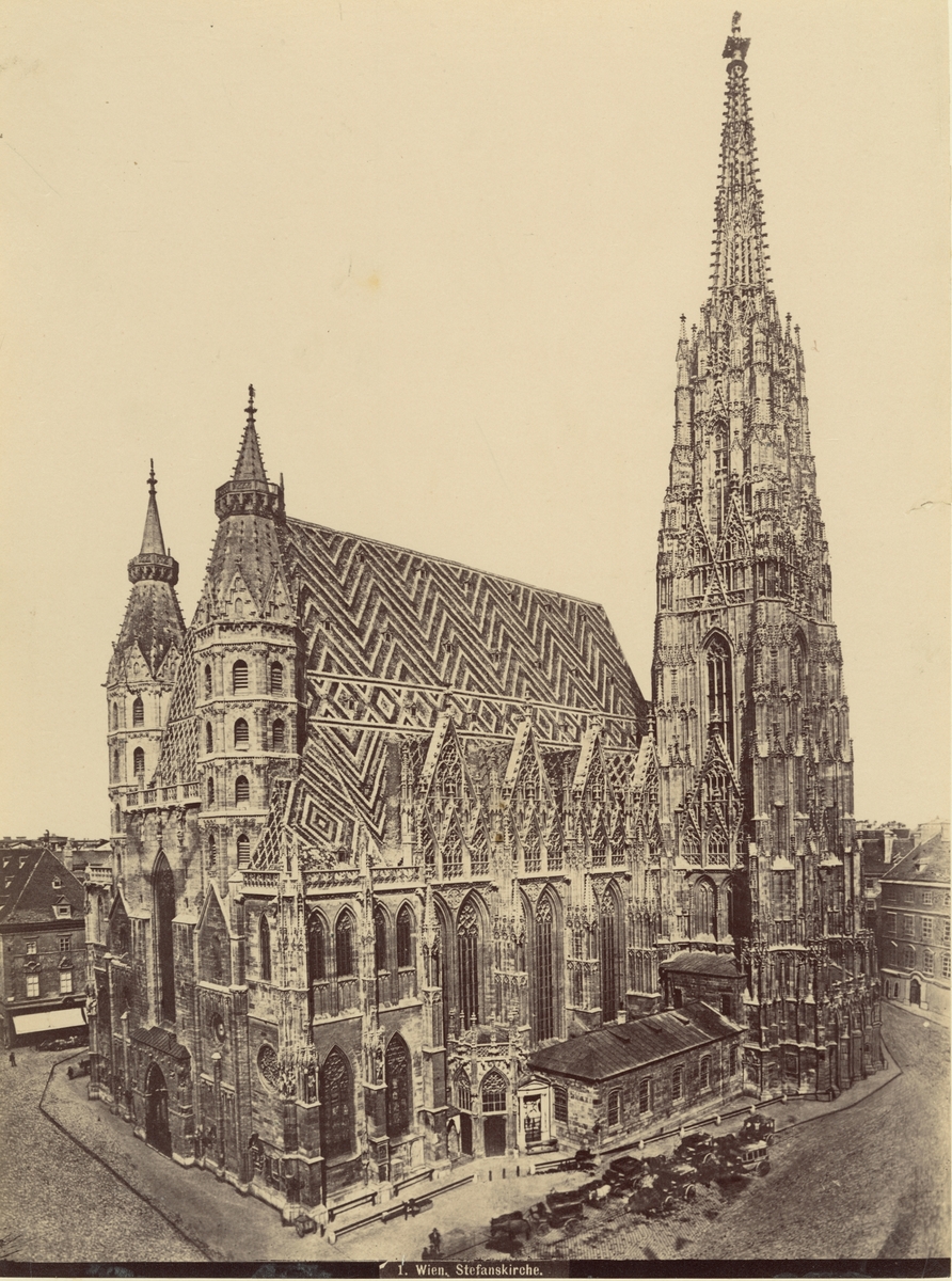 Stefanskirche, Wien, 1886.