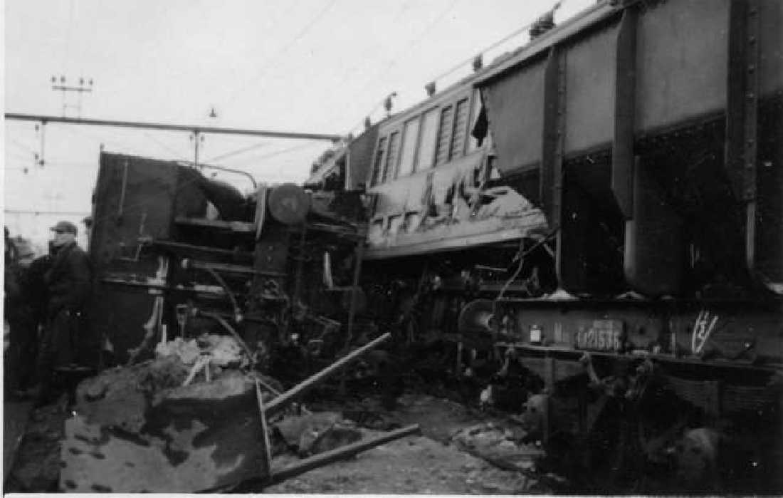 Jernbaneulykke