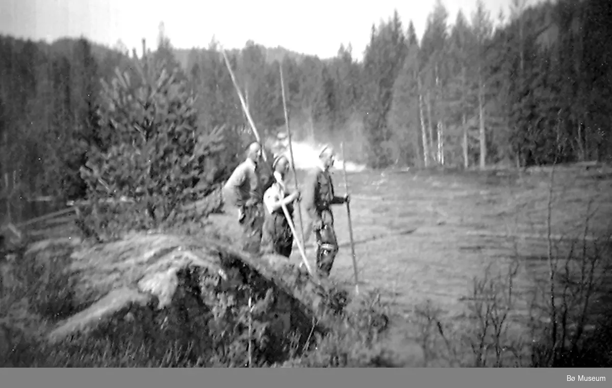 Vakt på Bakkjertangen 1951