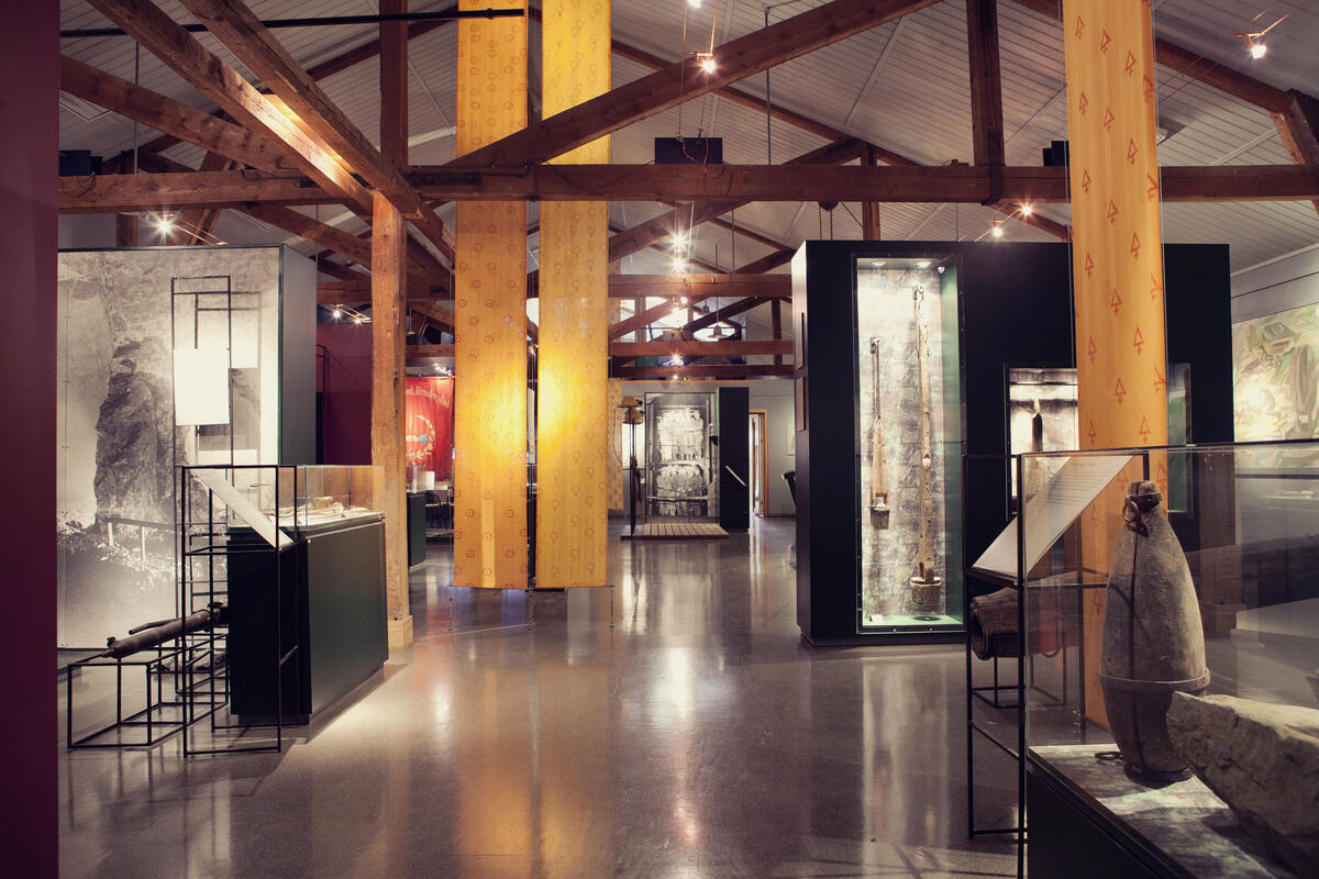 På Informasjonssenteret er Bergverksutstillingen en del av de faste utstillingene på Orkla Industrimuseum. (Foto/Photo)