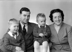 Arne Sørvig med familie