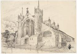 St. Peters kirke i Ealing [Tegning]