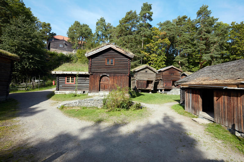 Østardalstunet på Norsk Folkemuseum