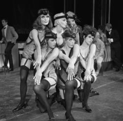 Oslo Nye Teater. .CABARET. Premiere 08.11.1968..Dansere. .Ca