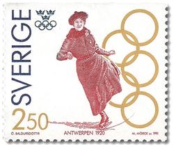 Kvinnor på svenska frimärken