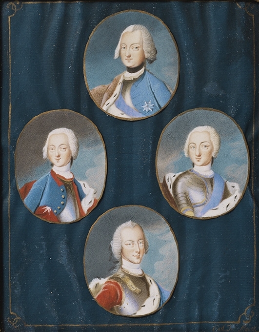 Pretendenterna till den svenska kronan 1743