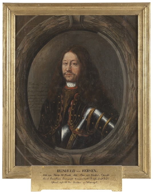 Reinhold von Fersen, 1594-1649, överstelöjtnant, gift med Dorotea Wrangel