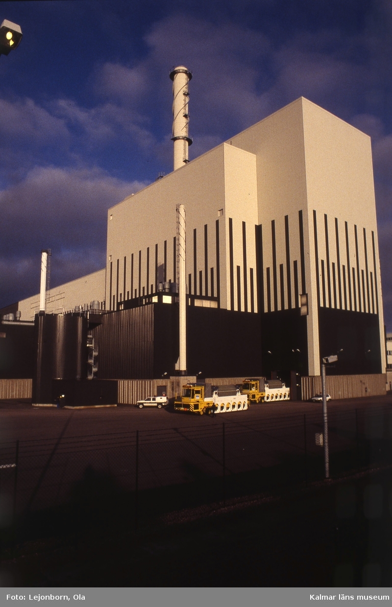 Oskarshamn OKG, transportfordon för radioaktivt material.