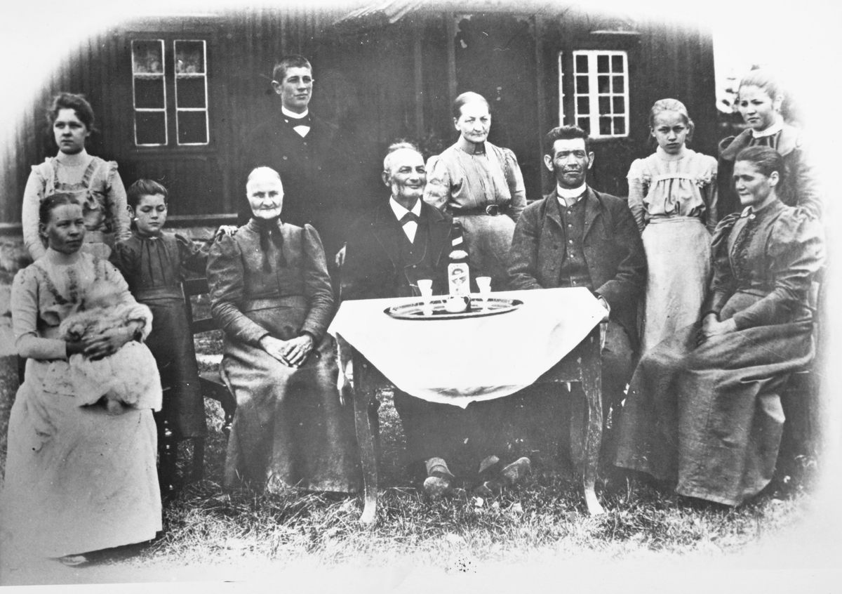 Familiebilde fra ca. 1902.