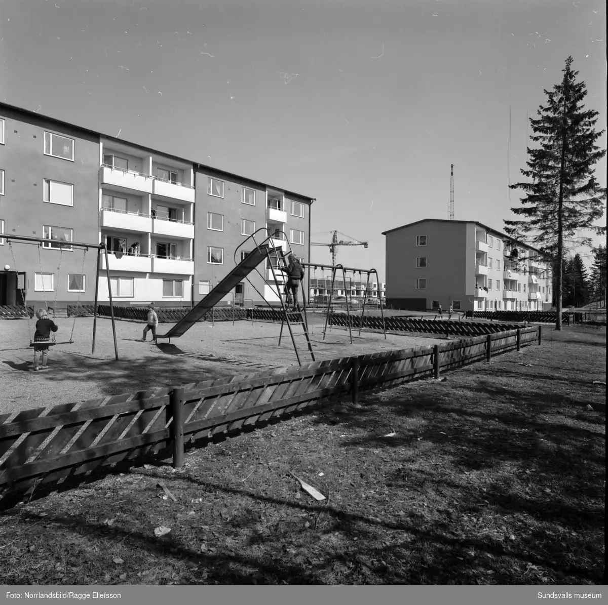 Pågående och färdiga byggen av Flerfamiljshus i Bredsand.