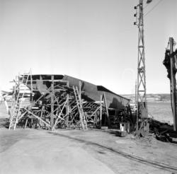 Bildet viser B/F"Norddalsfjord" Storviks Mek. Verksteds bnr.
