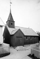 På bildet ser vi Grip stavkirke. Kirken ble antakelig reist 