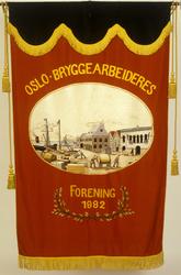 Oslo bryggearbeideres forening.stiftet 30. april 1882..Forsi