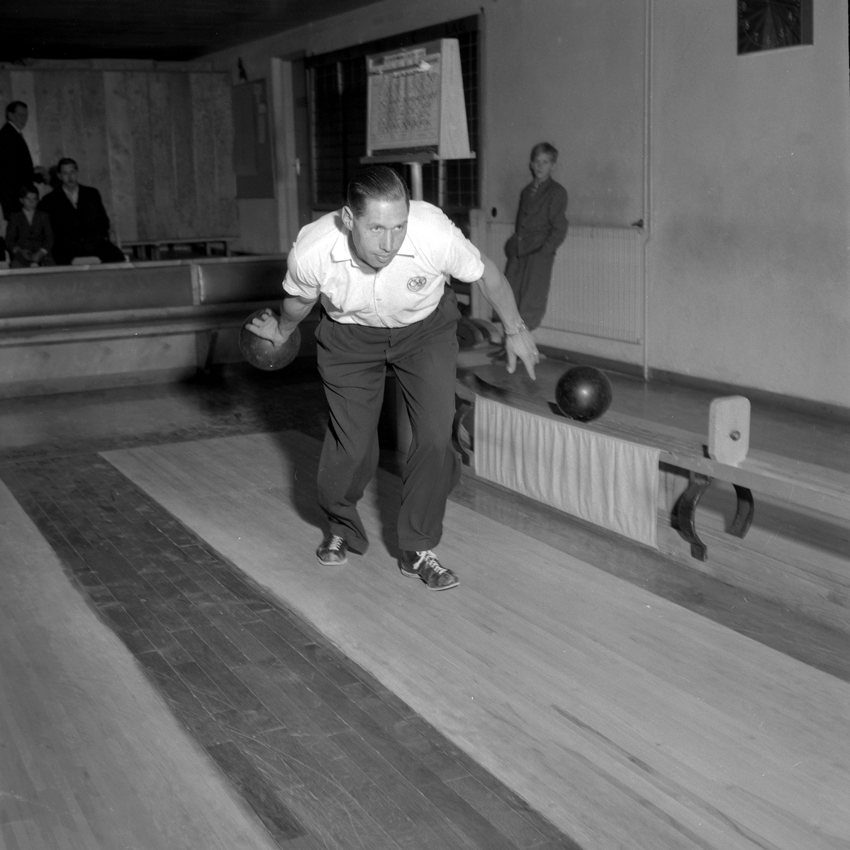 Bowling. H. Andersson, ÖSK.
25 september 1955.