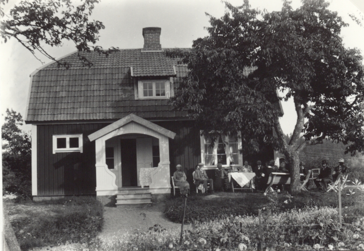 En villa som låg bredvid Hjorteds sjukhem.