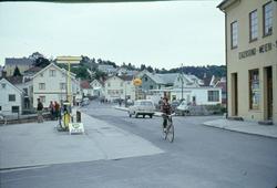 BP og Shell bensinstasjoner ved Damsgårdsbroa i Egersund