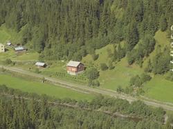 Ottar Stensrud, privathus, rødt en og enhalvetasjes.Rødt uth