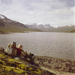 Rast ved Rusvann Jotunheimen