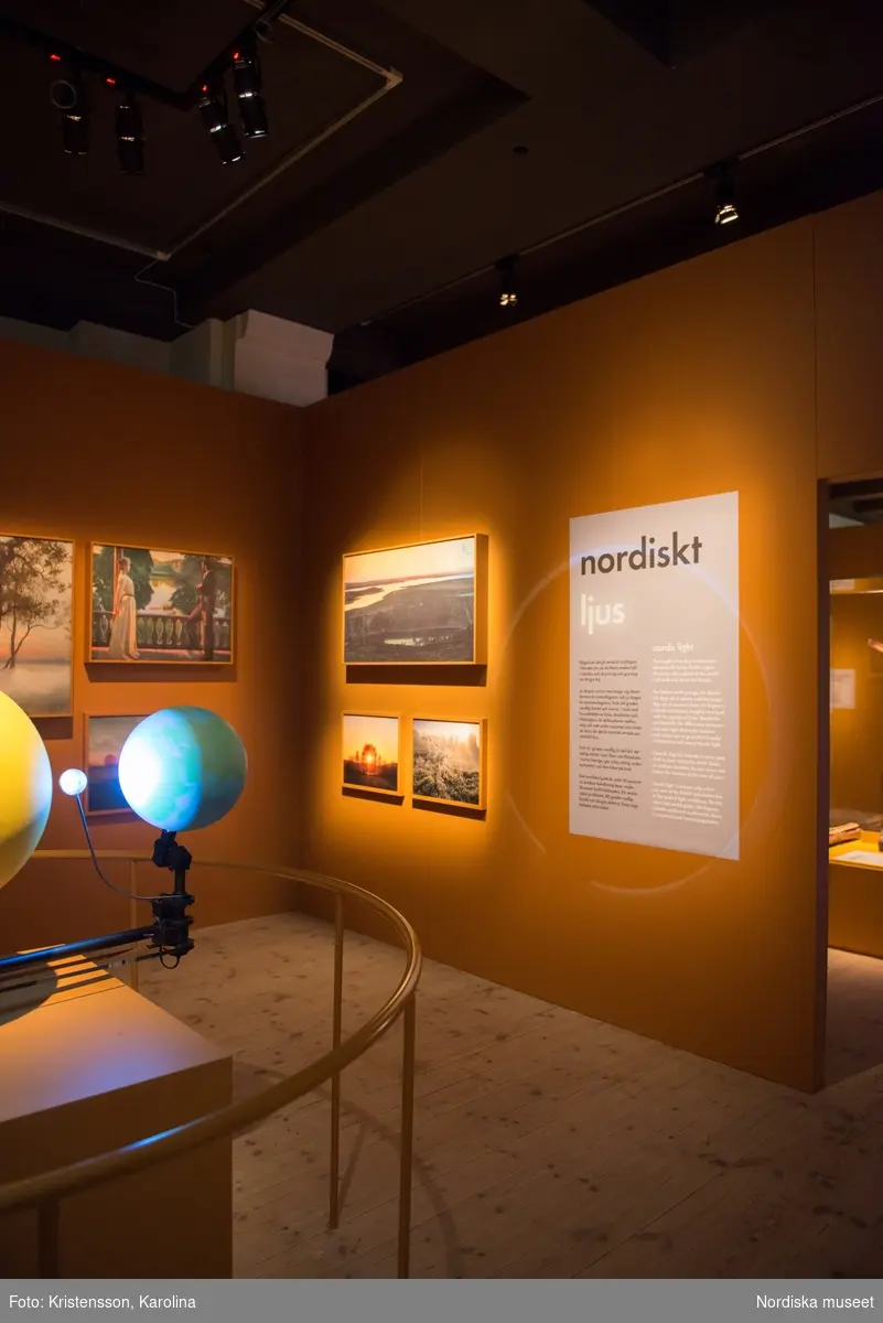 Nordiskt ljus, kulturhistoriska delen Nordens ljus inför öppningen