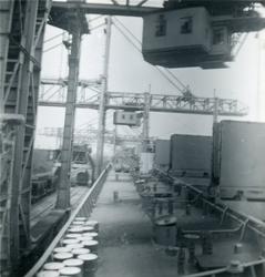 MS «Mertainen». Rederi: Grängesberg. Losser malm fra LKAB Na