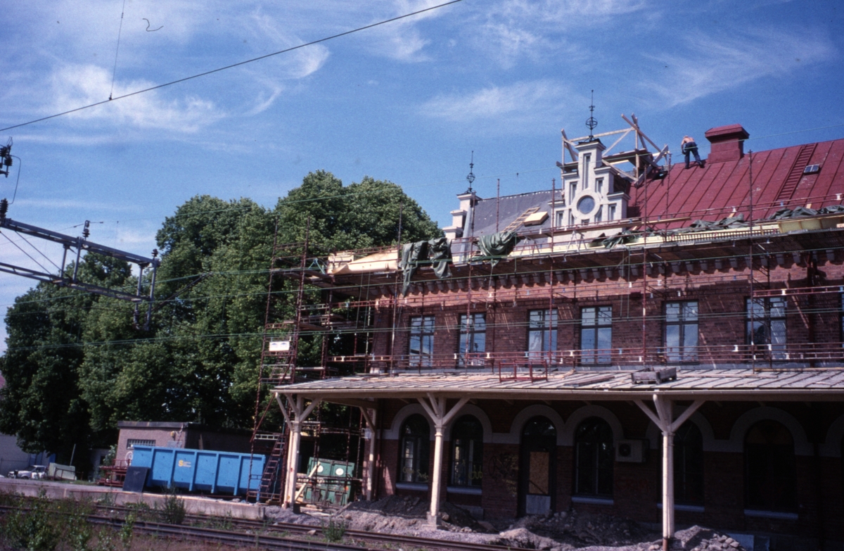 Söderhamns station, byggd 1886, blev byggnadsminne 1986.


