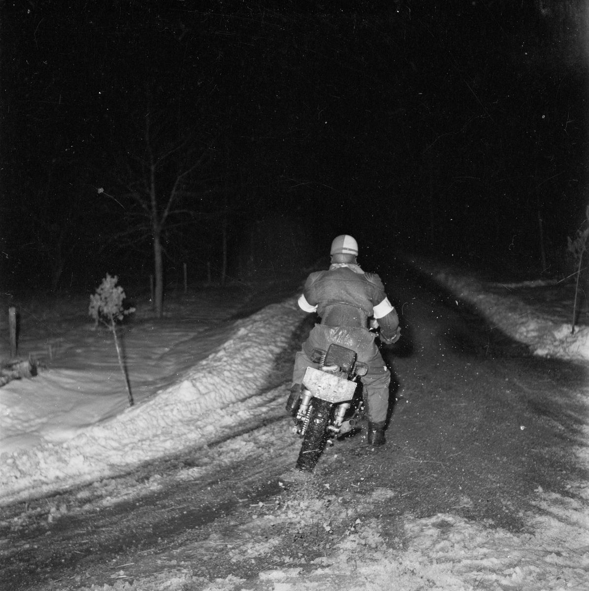 Motorcykeltävling, SMK, Uppsala 1952