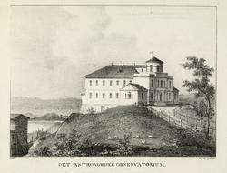 Lith. af P. F. Wergmann / Det Astronomiske Observatorium [li