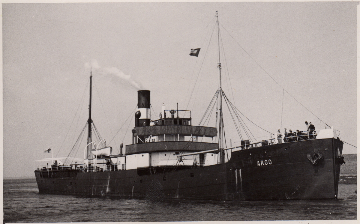 Lastfartyget ss Argo ägt av Firma Gustaf Erikson 1937 - 1942